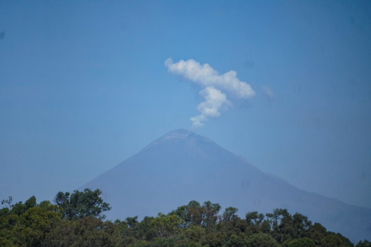 El Cenapred pide respetar el radio de exclusión de 12 kilómetros | Foto: Cortesía