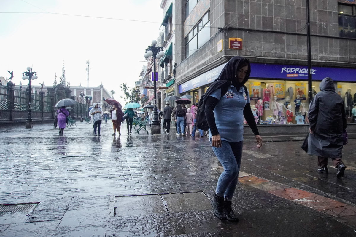 Lluvia intensa y ráfagas de viento en la capital poblana | Foto ilustrativa: Agencia Enfoque
