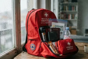 Prepara mochila de emergencia ante lluvias intensas