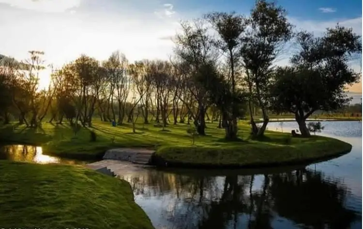 Descartan quitar lago del Parque del Ameyal en Cuautlancingo