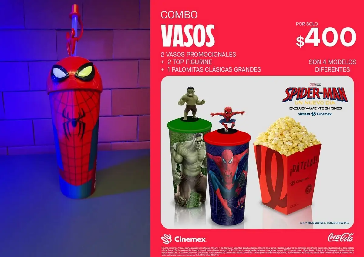 Precio de la palomera de Spider-Man: Brand New Day
