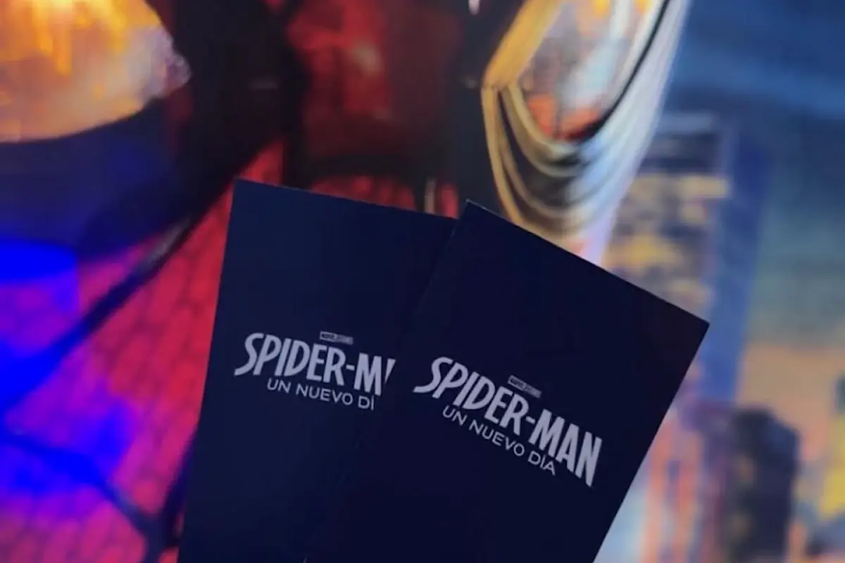 boletos para ver Spider-Man: Un nuevo día