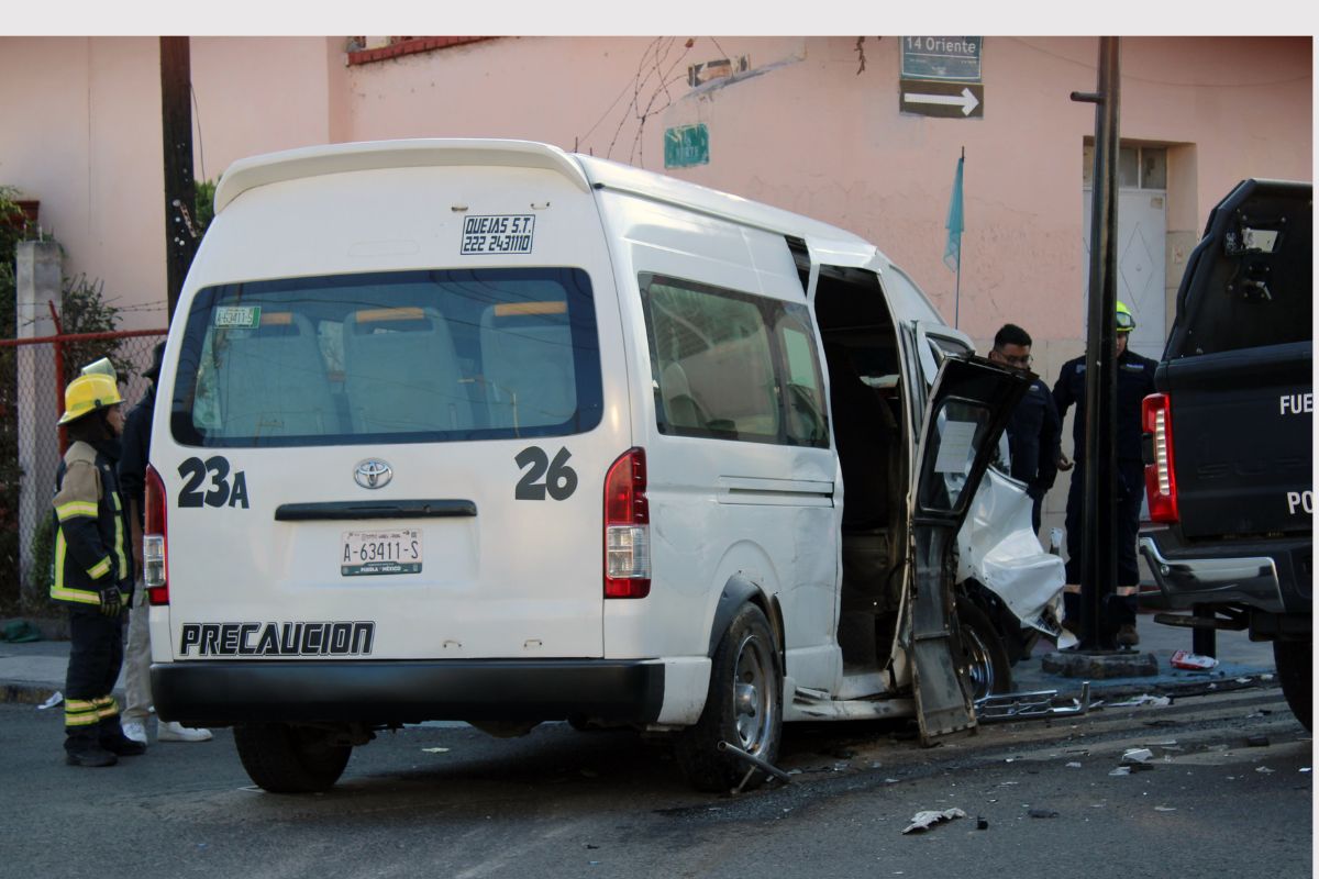 muertes en accidentes de tránsito en Puebla