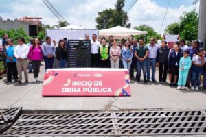 Para prevenir inundaciones, Roberto Solís inicia la rehabilitación de 52 rejillas pluviales en Huejotzingo
