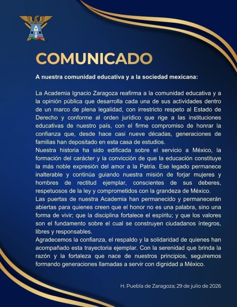 Academia Ignacio Zaragoza retó a la SEP federal