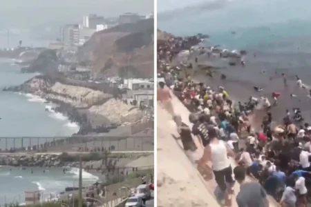 Migrantes en Ceuta llegan nadando desde Marruecos
