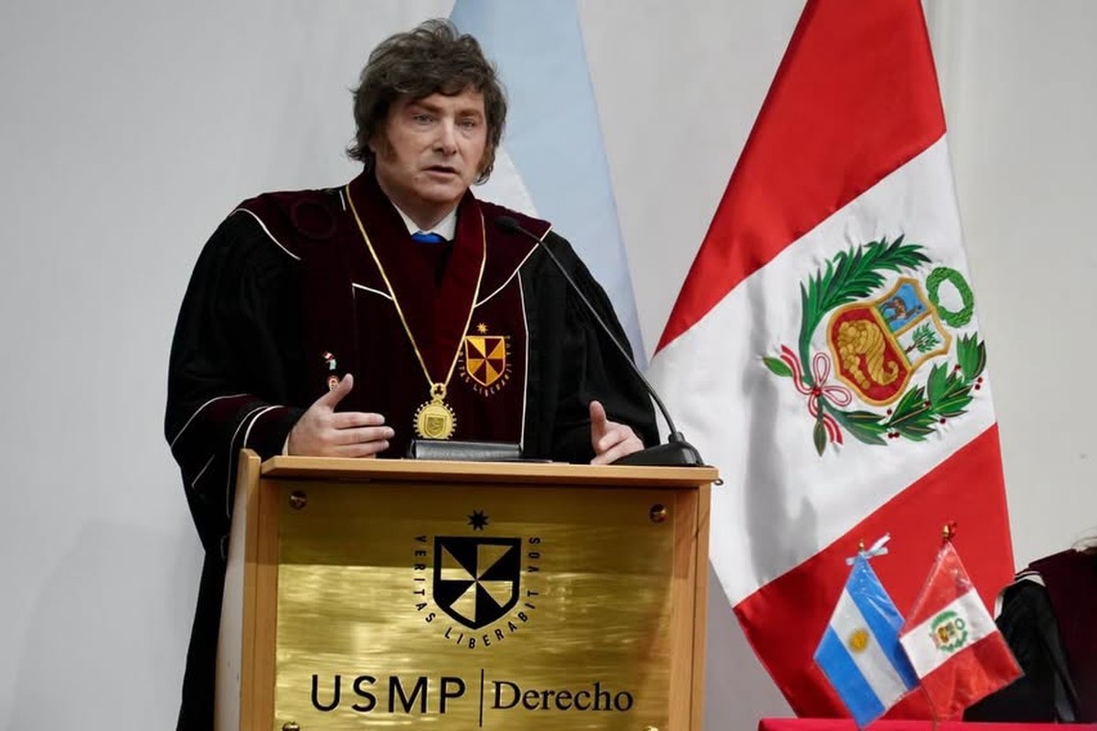 Javier Milei atribuyó la supuesta campaña antiargentina a Brasil, México y el Partido Demócrata | Foto: Presidencia de Argentina