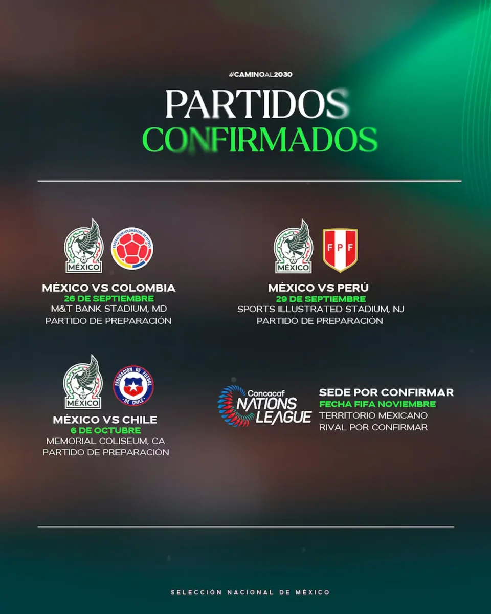 Estos son los primeros partidos de Rafa Márquez al frente de la Selección Mexicana