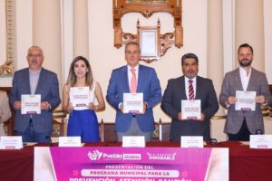 Pepe Chedraui encabeza la presentación del Programa Municipal de Atención a la Violencia contra las Mujeres 2026-2027 | Foto: Cortesía