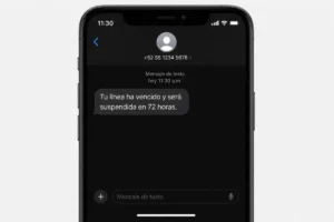 Tu línea ha vencido: esto significa este mensaje