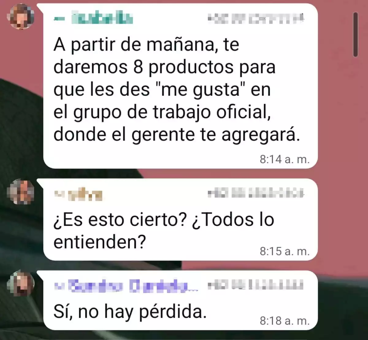 ¿Te ofrecen dinero por dar “Me gusta”? Así opera esta estafa laboral en Mercado Libre 3 Así opera esta estafa laboral en Mercado Libre