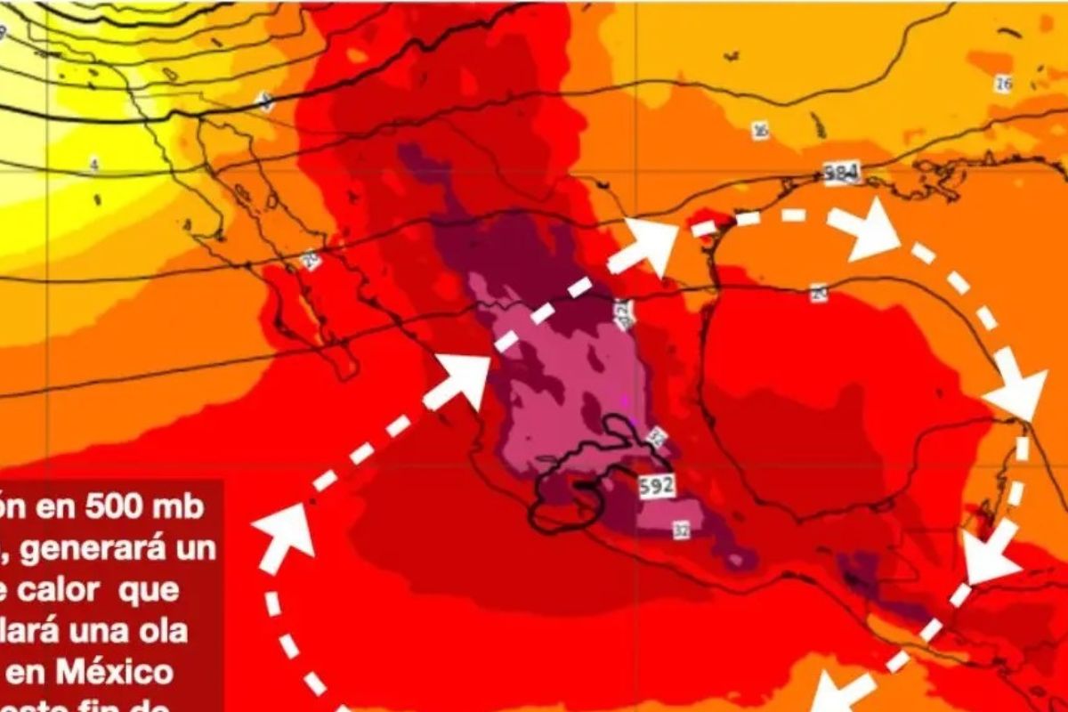 Hay un domo de calor en México