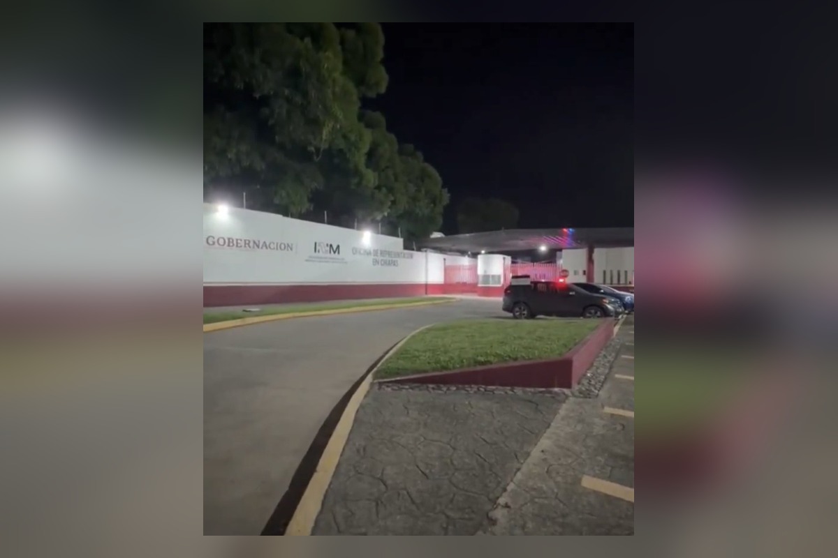 Motín en la Estación Migratoria Siglo XXI de Tapachula 3 El INM informó que el orden fue restablecido en la Estación Migratoria Siglo XXI mediante el diálogo y la coordinación interinstitucional | Foto: Cortesía