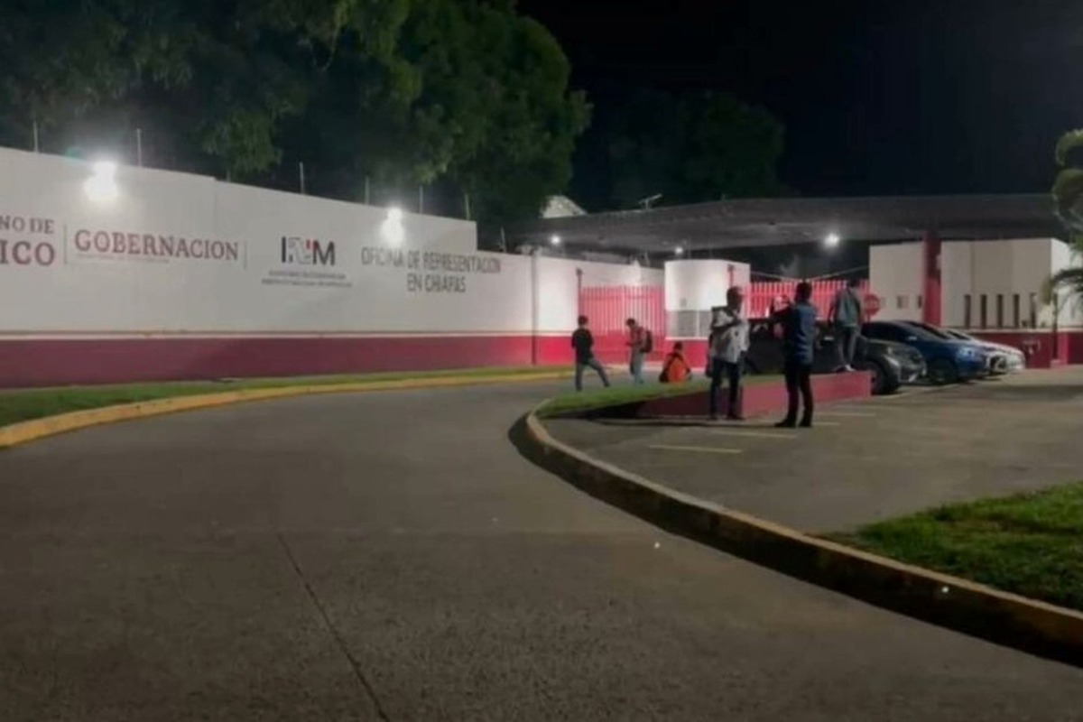 Un motín se registró en la Estación Migratoria Siglo XXI de Tapachula, Chiapas, luego de que migrantes intentaran evitar su deportación | Foto: Cortesía