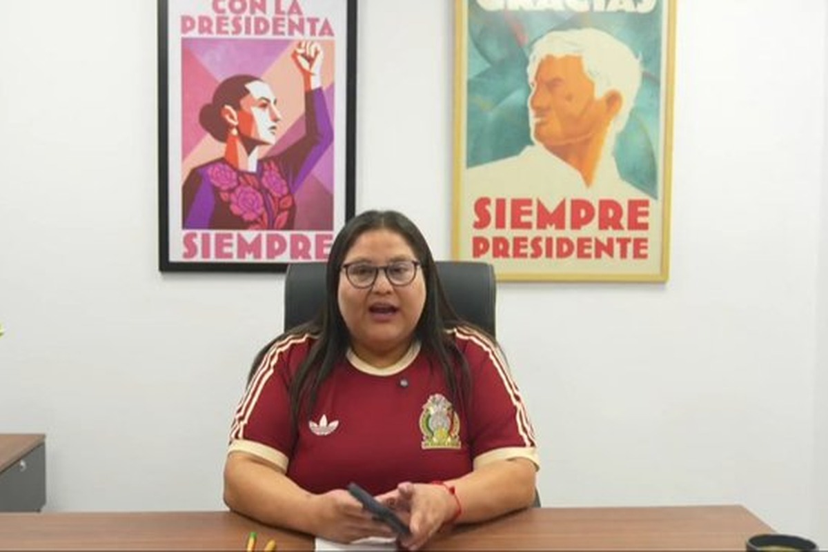 Citlali Hernández, presidenta de la Comisión Nacional de Elecciones de Morena, anunció el aplazamiento del registro de aspirantes | Foto: Morena