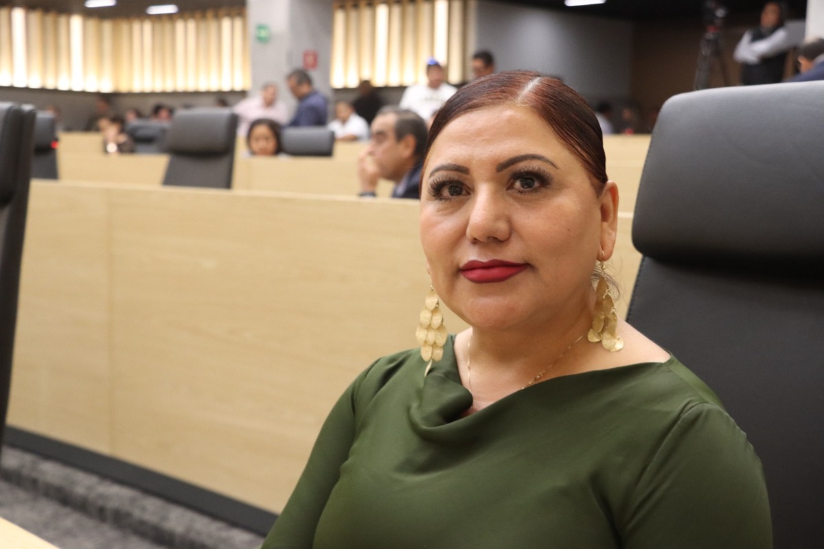 La diputada presentó el punto de acuerdo para impulsar la vinculación laboral de pueblos indígenas | Foto: Cortesía