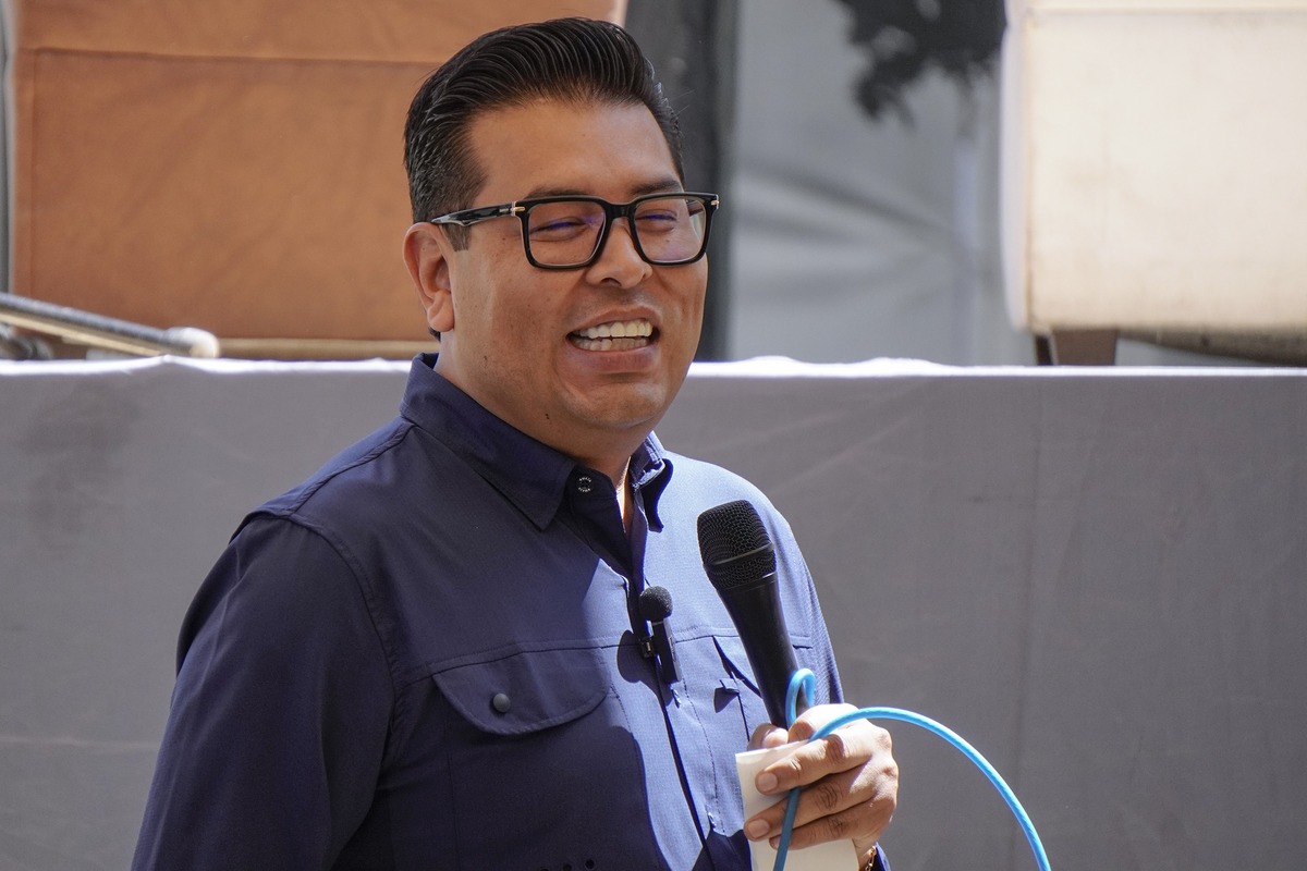 Néstor Camarillo descarta alianza con el PAN por reunión con Genoveva Huerta; eso lo define la dirigencia 2 Néstor Camarillo descarta alianza con el PAN en conferencia de prensa | Foto: Agencia Enfoque
