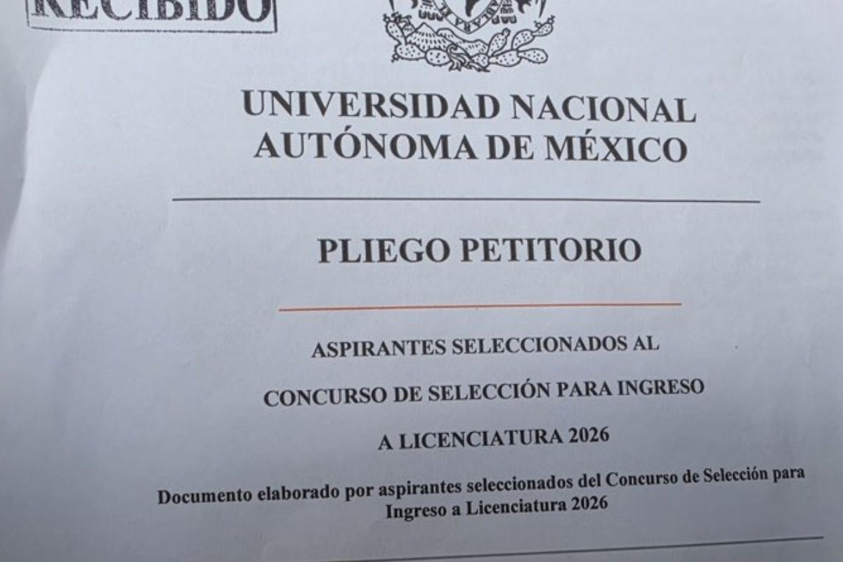 UNAM anunciará este martes las sedes y fechas del examen de control | Foto: El Financiero