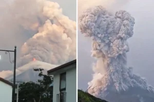 Erupción del volcán de Fuego provoca evacuación de miles