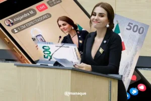 Nay Salvatori gana más como influencer que como diputada: reporta 1.2 mdp por redes sociales 