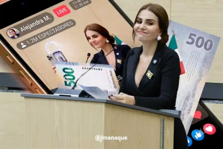 Nay Salvatori gana más como influencer que como diputada: reporta 1.2 mdp por redes sociales 