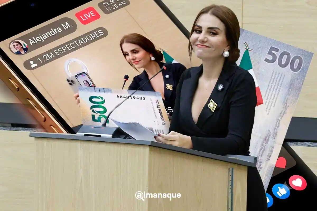 Nay Salvatori gana más como influencer que como diputada: reporta 1.2 mdp por redes sociales 