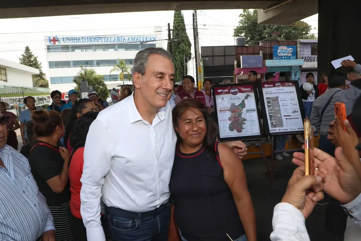 Con el Tren Capitalino de Pavimentación, Pepe Chedraui rehabilita las laterales del bulevar Xonacatepec 9 Con el Tren Capitalino de Pavimentación, Pepe Chedraui rehabilita las laterales del bulevar Xonacatepec