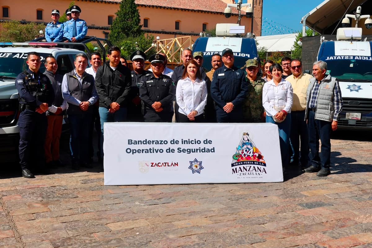 Arranca operativo para garantizar la seguridad de las familias en la 84 Gran Feria de la Manzana
