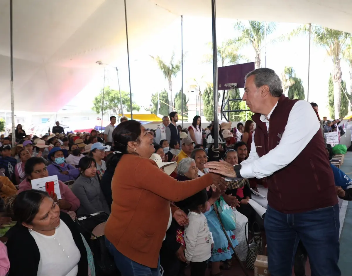 Entrega Pepe Chedraui más de 5 mil despensas del programa “Alimentación Imparable” en San Miguel Canoa