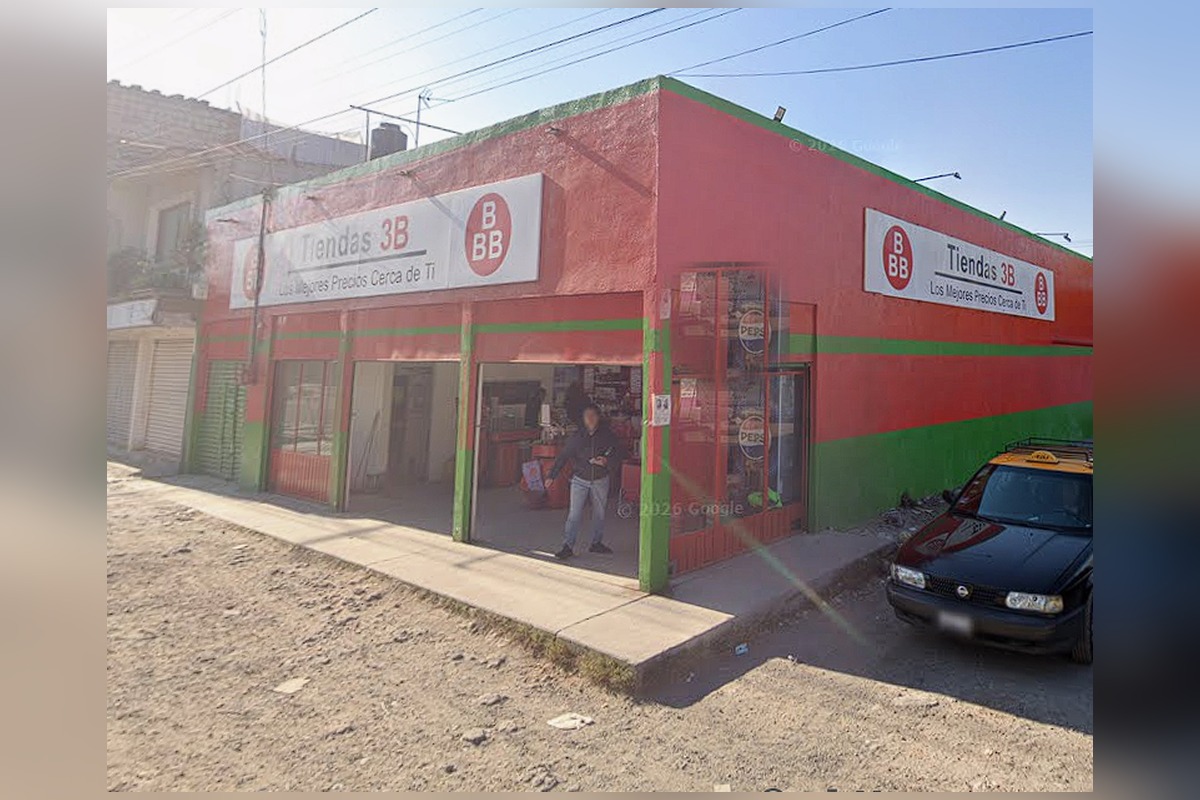 El robo en la tienda 3B del Infonavit San Aparicio duró menos de un minuto, según cámaras de seguridad | Foto: Cortesía