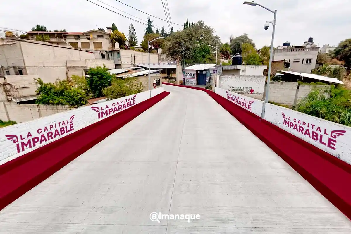 Ayuntamiento de Puebla construirá puente vehicular en Canoa; estará listo en diciembre