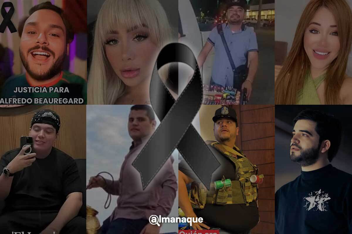 suman al menos 19 influencers asesinados en México de 2024 a 2026
