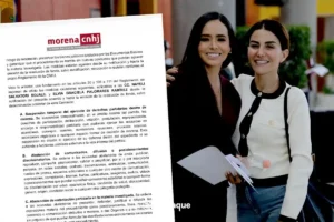 Suspenden derechos partidistas de Nay Salvatori y Graciela Palomares