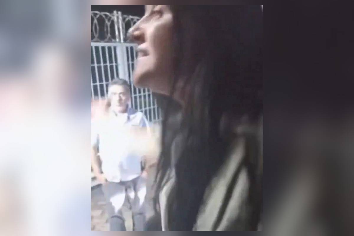 Mujer en Lomas de Angelópolis amenaza a guardia de seguridad, señalada como Lady666 | Foto: Cortesía