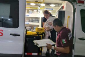Bebé abandonado en Tehuacán PORTADA
