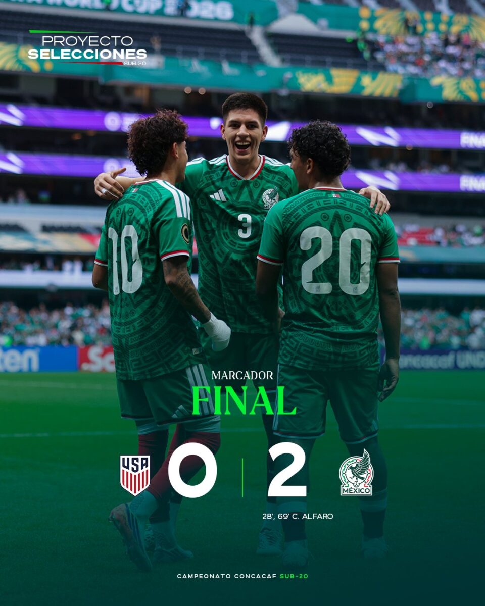México vence a Estados Unidos