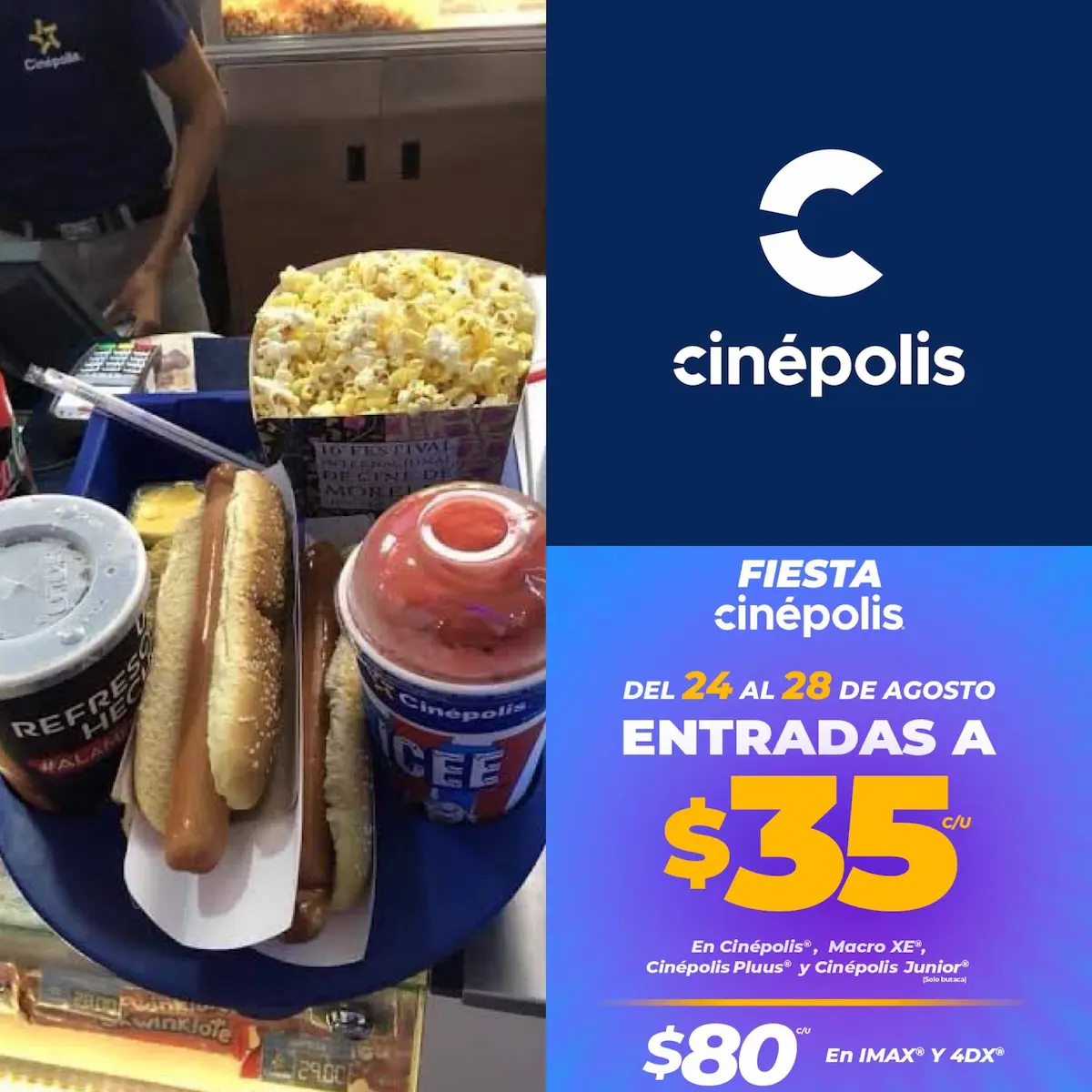 Fiesta Cinépolis 2026