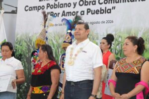 Gobierno del estado atiende obras prioritarias en la Mixteca poblana | Foto: Cortesía