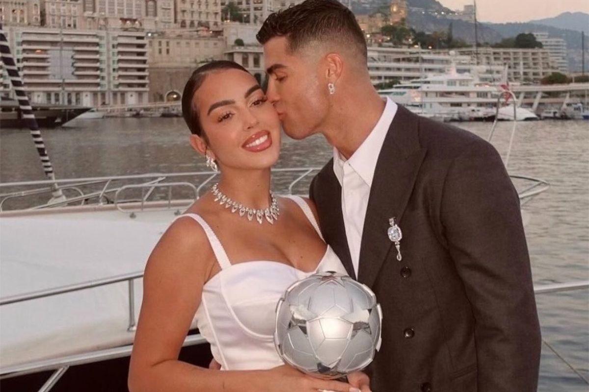 Revelan FOTO de la boda de Cristiano Ronaldo y Georgina Rodríguez