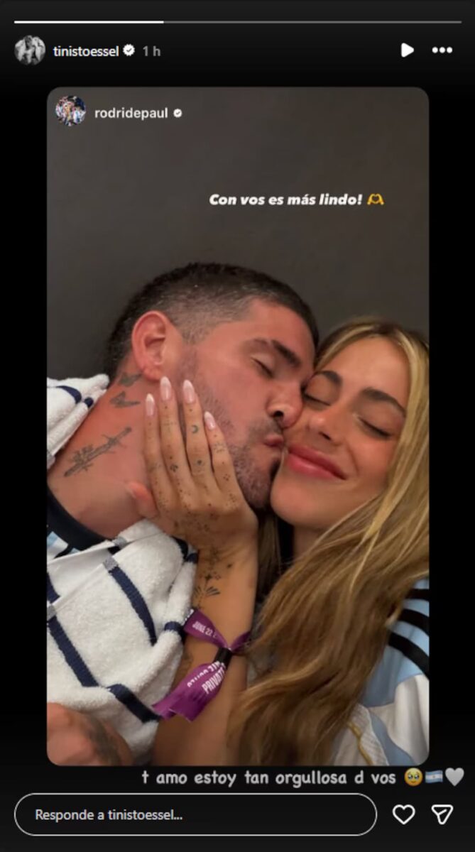 Tini y Rodrigo de Paul confirman su boda
