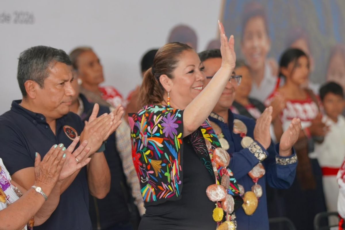 Fortalecemos a pueblos indígenas con Obra Comunitaria, afirma Laura Artemisa