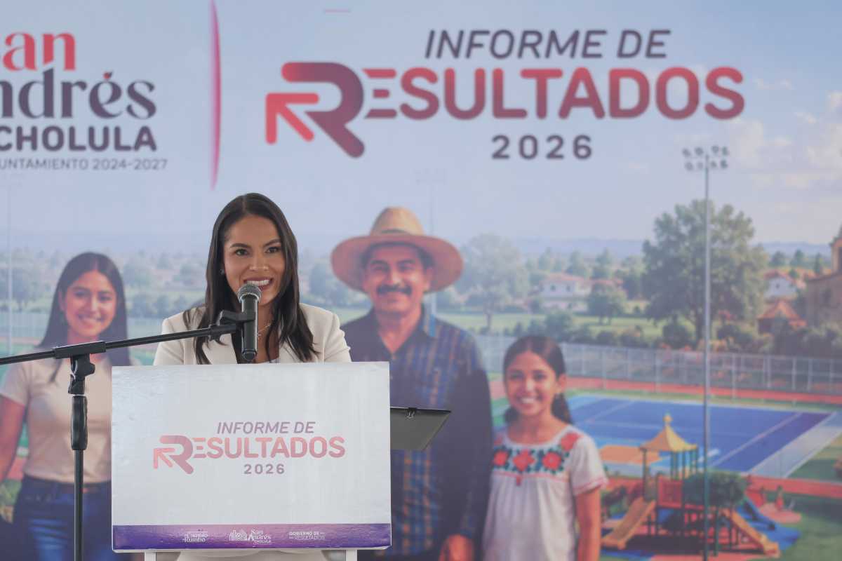 Reelección de Lupita Cuautle en San Andrés Cholula | Foto: Agencia Enfoque