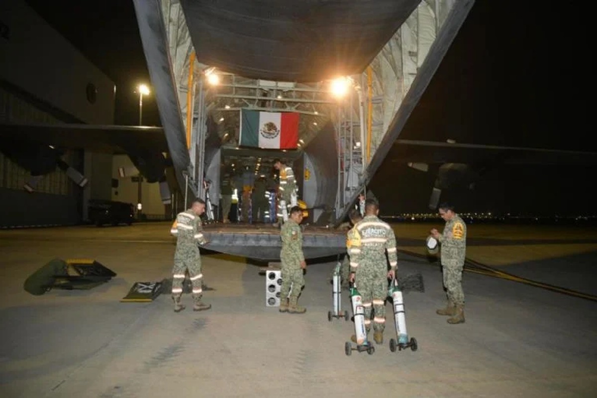 Fuerza Aérea Mexicana manda ayuda a Colombia con 58.5 toneladas de víveres 2 Fuerza Aérea Mexicana manda ayuda a Colombia: avión despega rumbo a Pereira | Foto: Cortesía