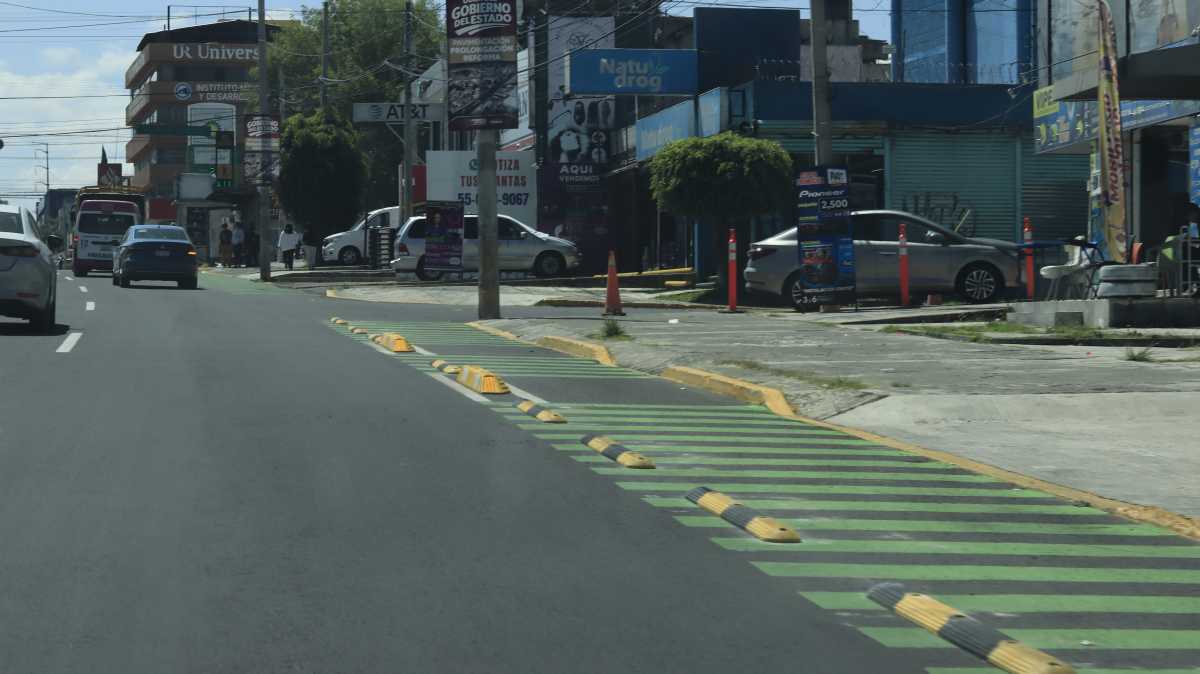 ciclovía de Prolongación Reforma