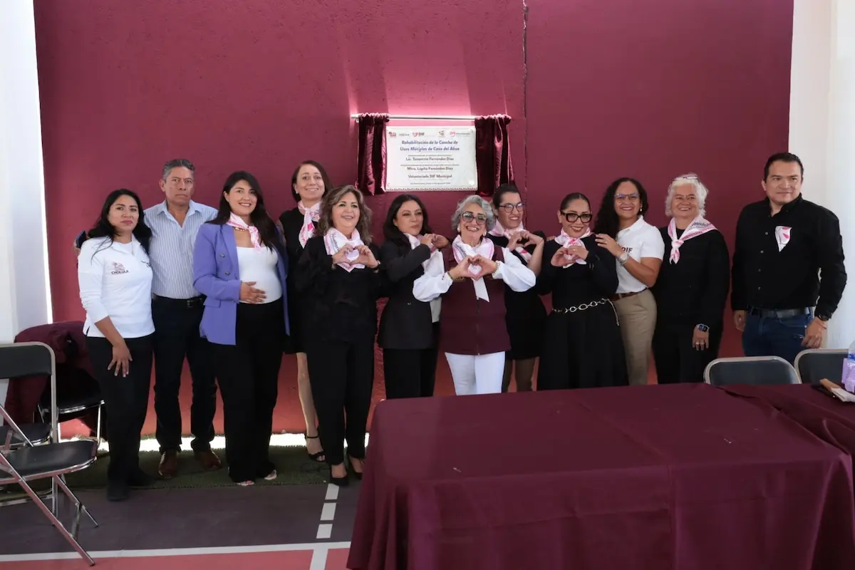 Fortalece DIF San Pedro Cholula espacios dignos para las personas adultas mayores en Casa del Abue