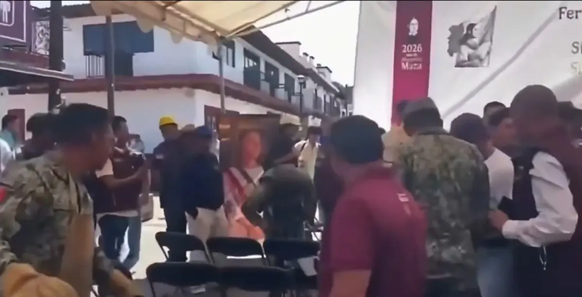 Se disparó un rifle en jornada de desarme en Tzintzuntzan