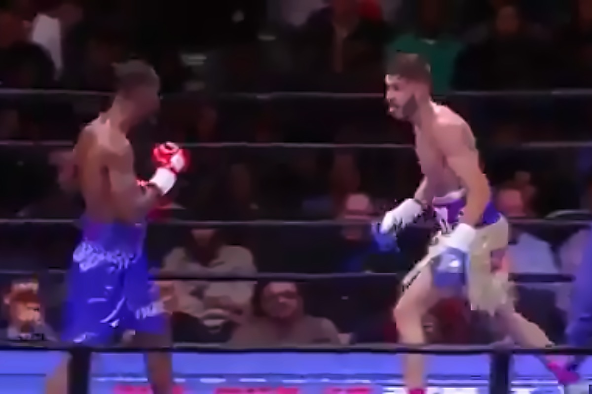 Terrel Williams durante la pelea contra Prichard Colón en el ring | Foto: Cortesía
