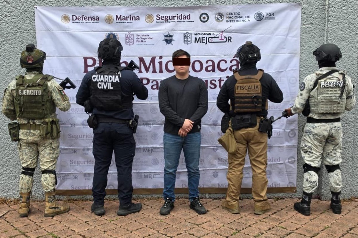 El Vikingo es detenido en Michoacán por su vínculo con el CJNG | Foto: Cortesía