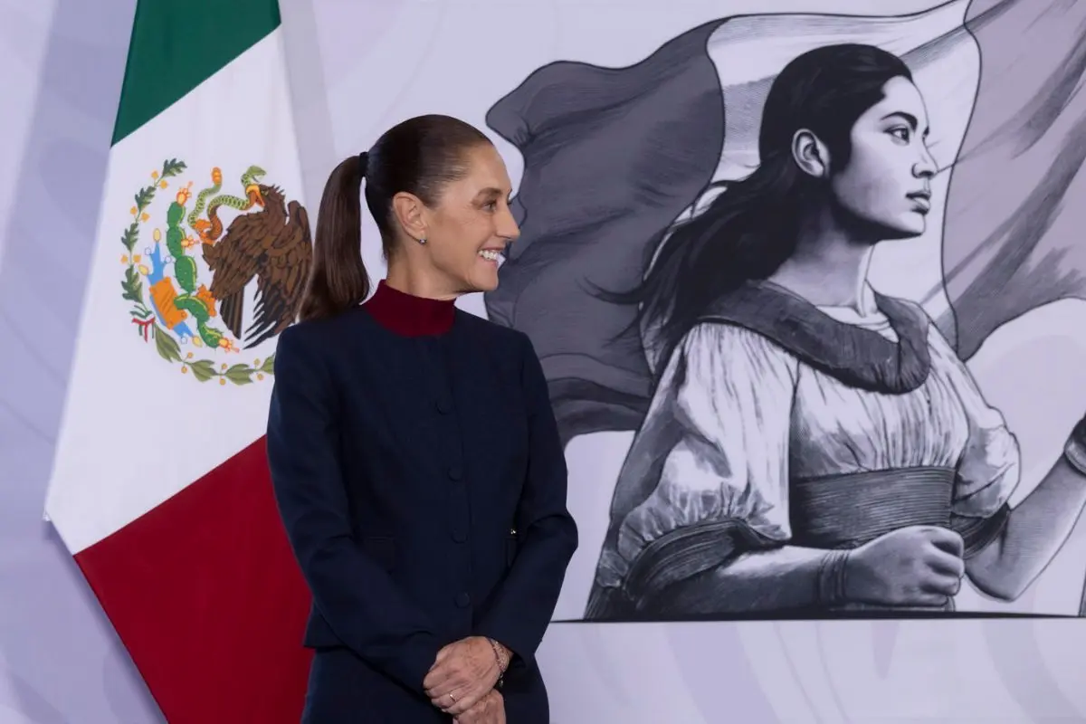 Sheinbaum critica cancelación de visa de Andy López Obrador