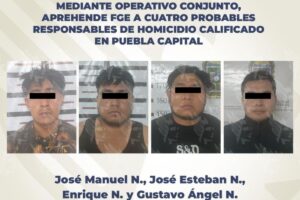 Detienen a cuatro por homicidio de agente ministerial de la FGE en Balcones del Sur